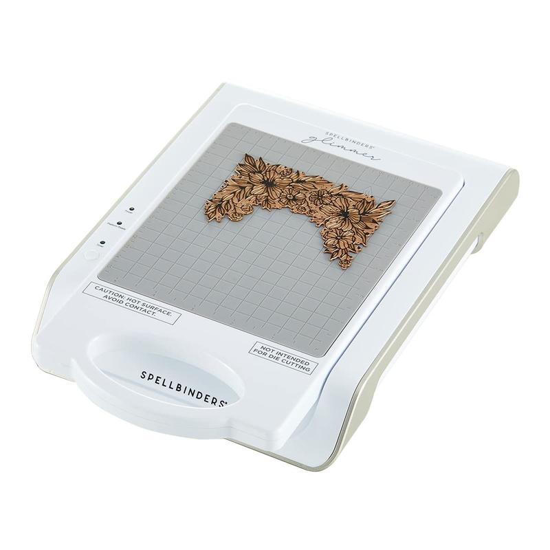 その他 Spellbinders Glimmer Hot Foil System Sistema Glimmer Hot Foil Spellbinders GLS-005 Platinum - Caixa